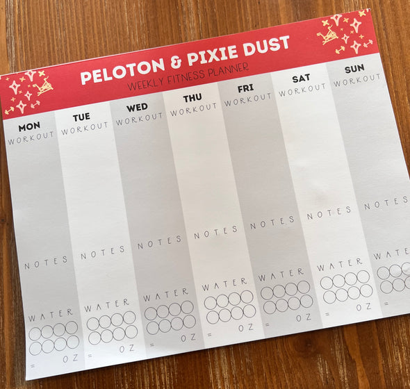 Peloton & Pixie Dust Workout Tracker