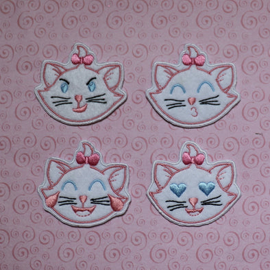 Marie Iron On Patches All FOUR!
