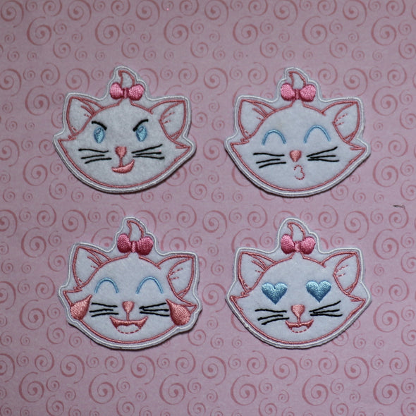 Marie Iron On Patches All FOUR!
