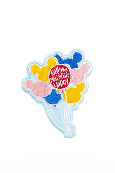Balloons Make Me Very Happy Sticker Patch