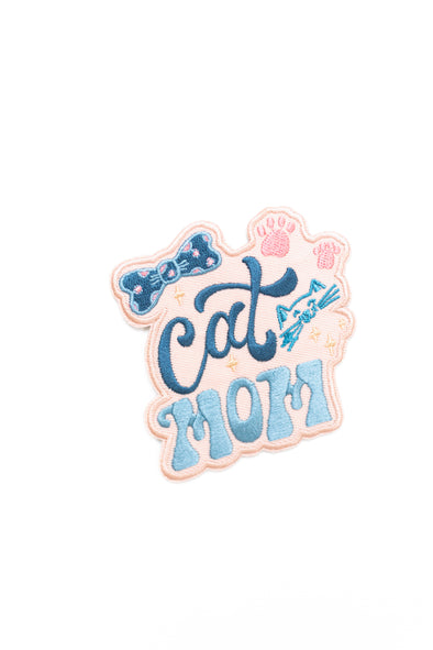Cat Mom Sticker Patch